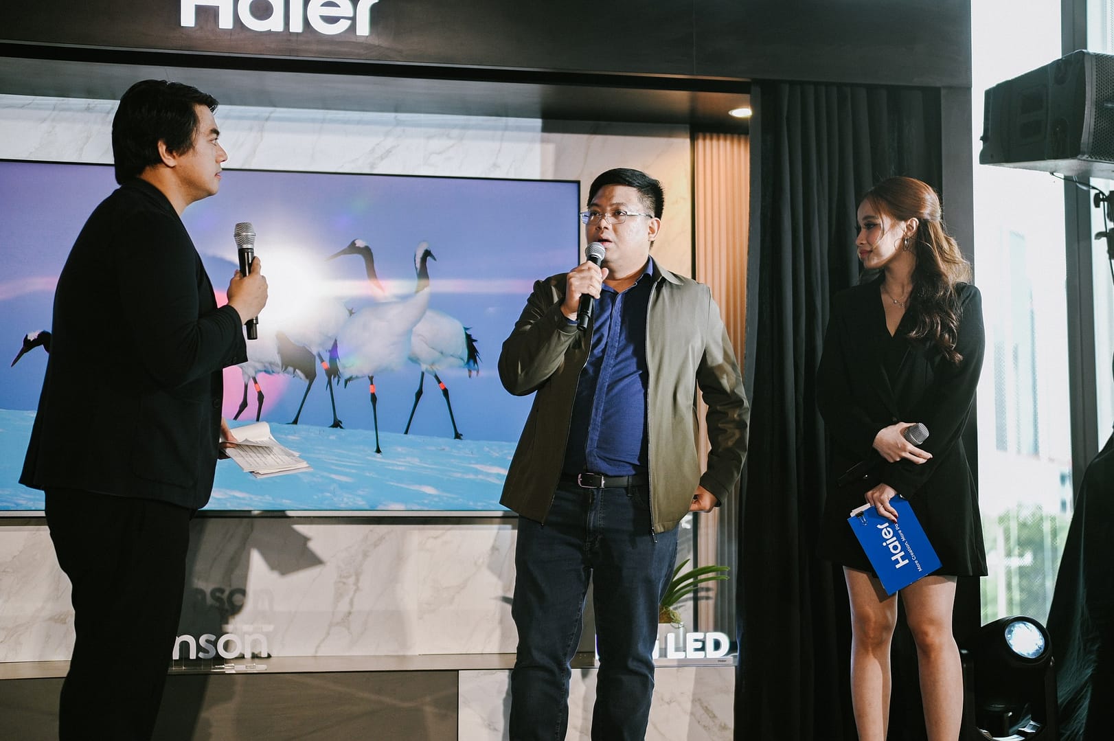 Haier and Abenson Unveil the Future of Home Entertainment with the Launch of the Haier Mini LED TV