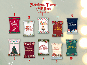Canva Christmas Chip Bag Template (1 Design Only)