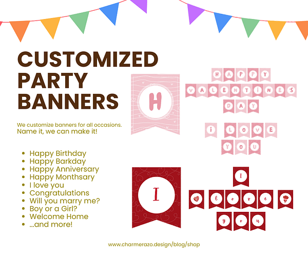 Customized Party Banners