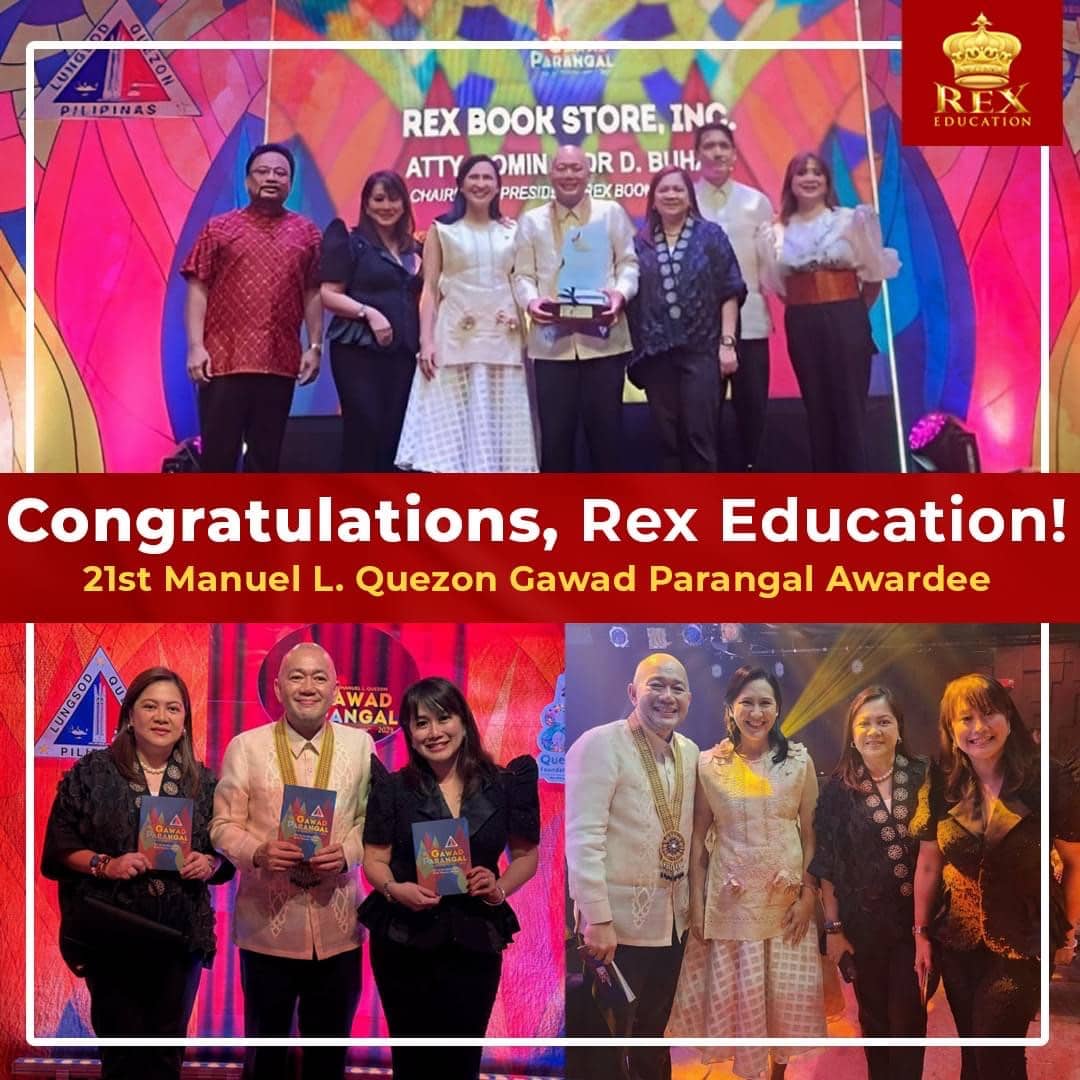 Rex Education takes home awards at 21st Manuel L. Quezon Gawad Parangal, 45th Catholic Mass Media Awards