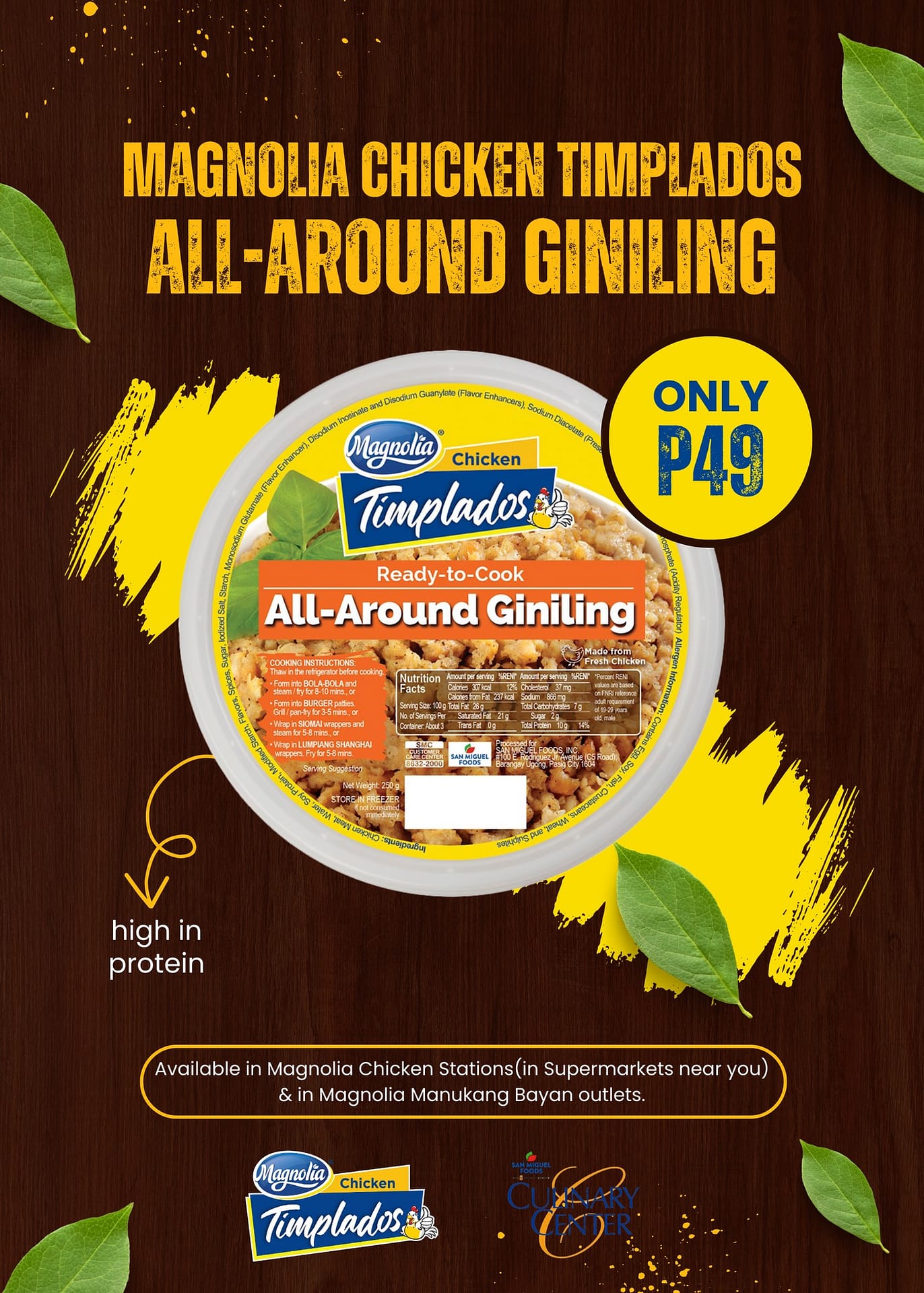 Effortless Cooking with Magnolia Chicken Timplados All-Around Giniling