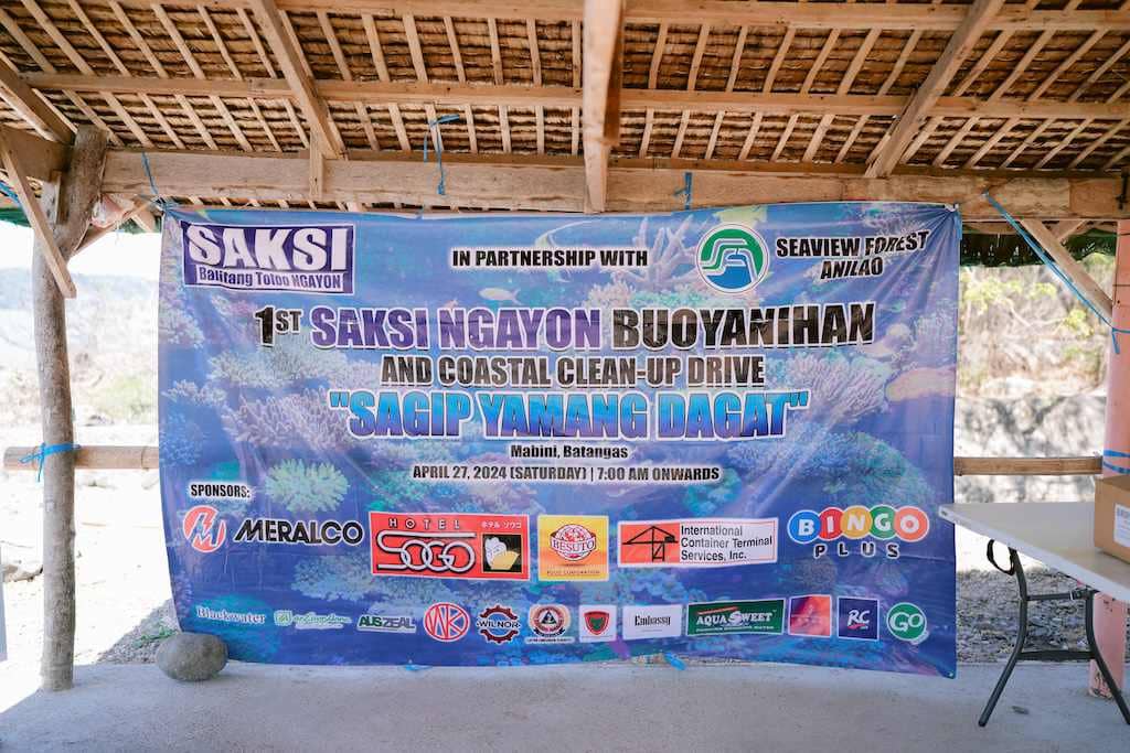 BingoPlus fulfills its 1st coastal clean-up drive along Anilao’s shores